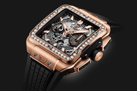 hublot unico diamonds|hublot square bang unico.